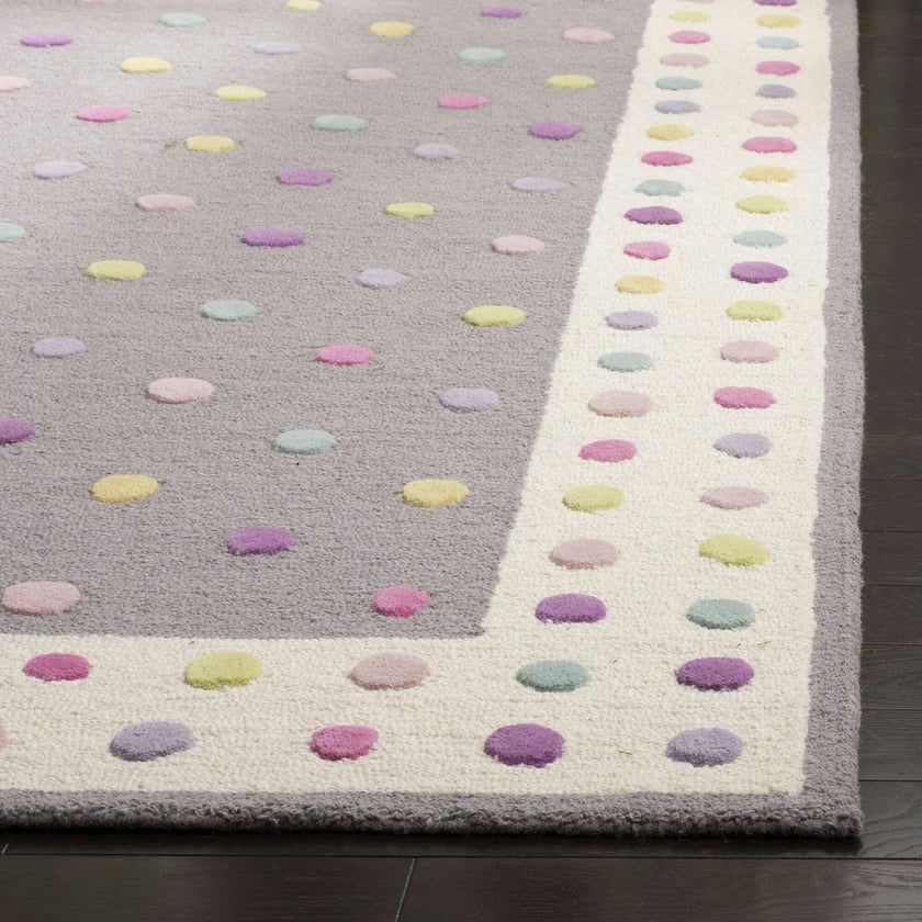 Kids Heidi Rug, Grey