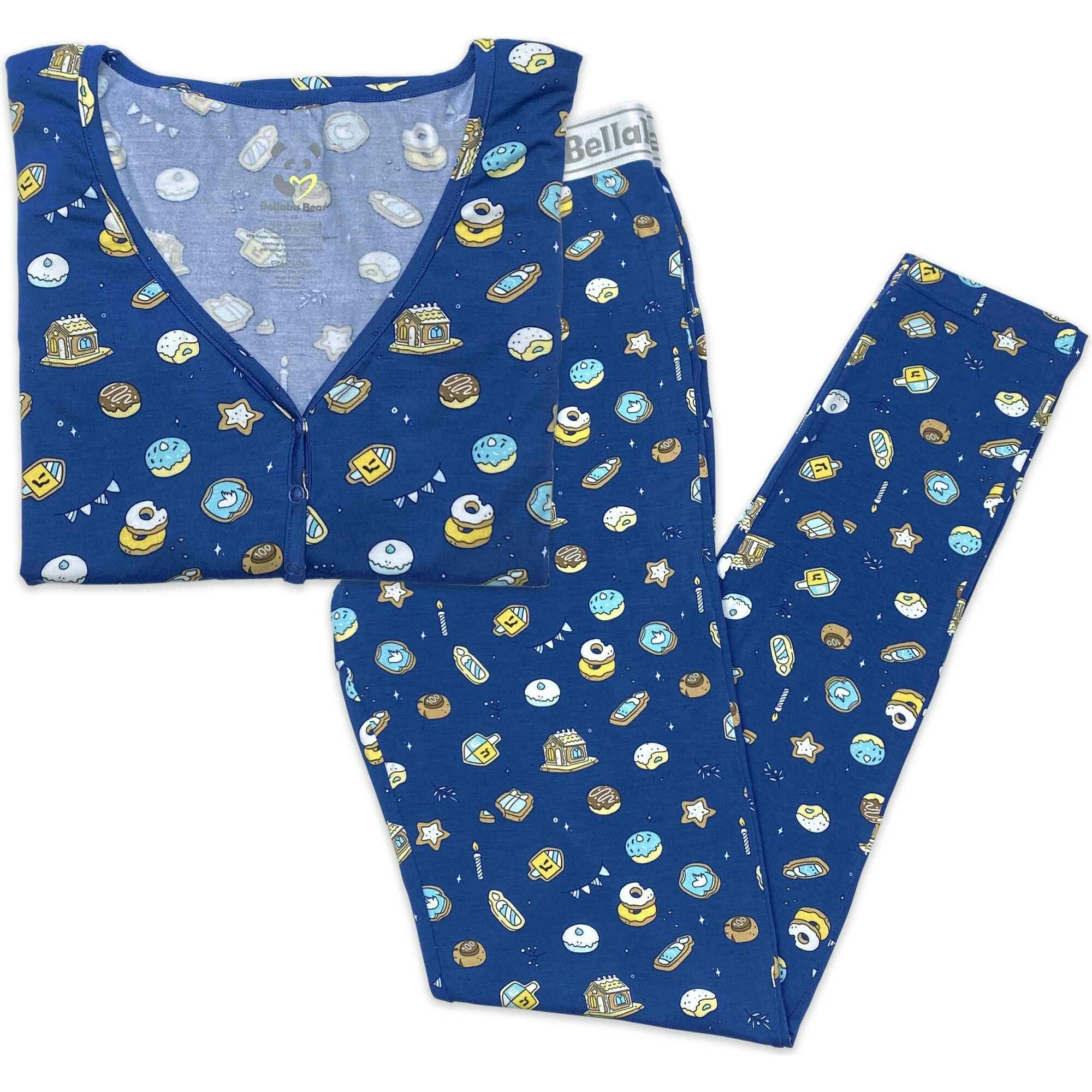 Hanukkah Cookies Bamboo Women's Pajama Set
