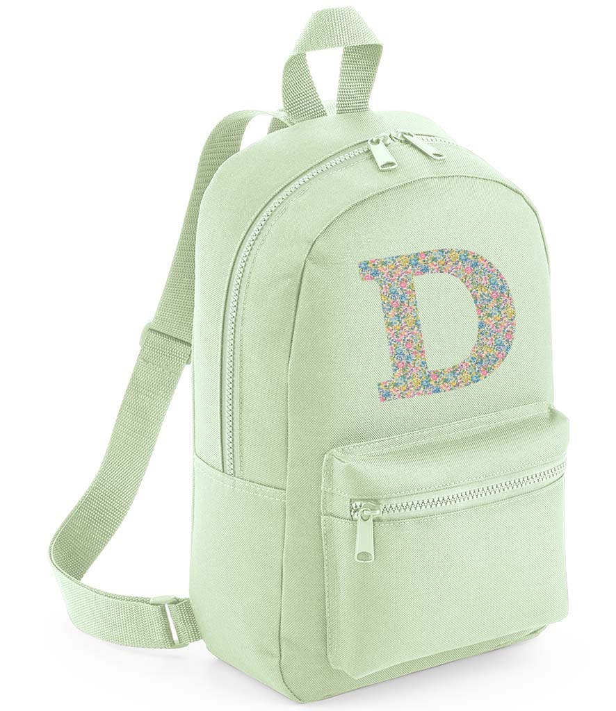 Liberty of London Personalised Mini Backpack - Light Green