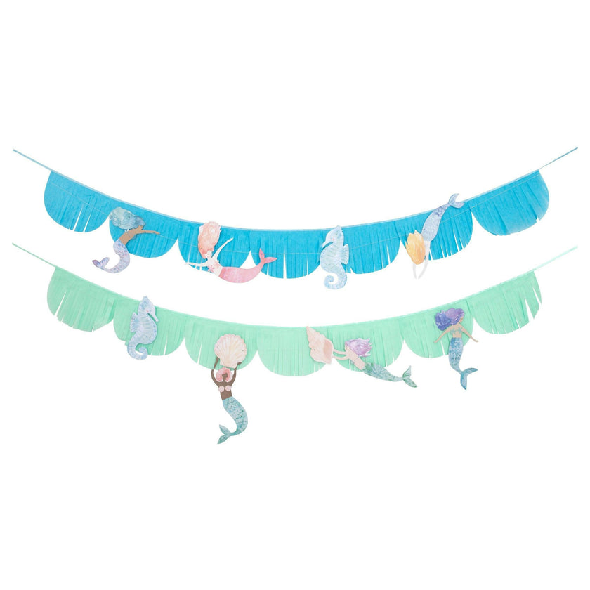 Mermaid Fringe Garland Set