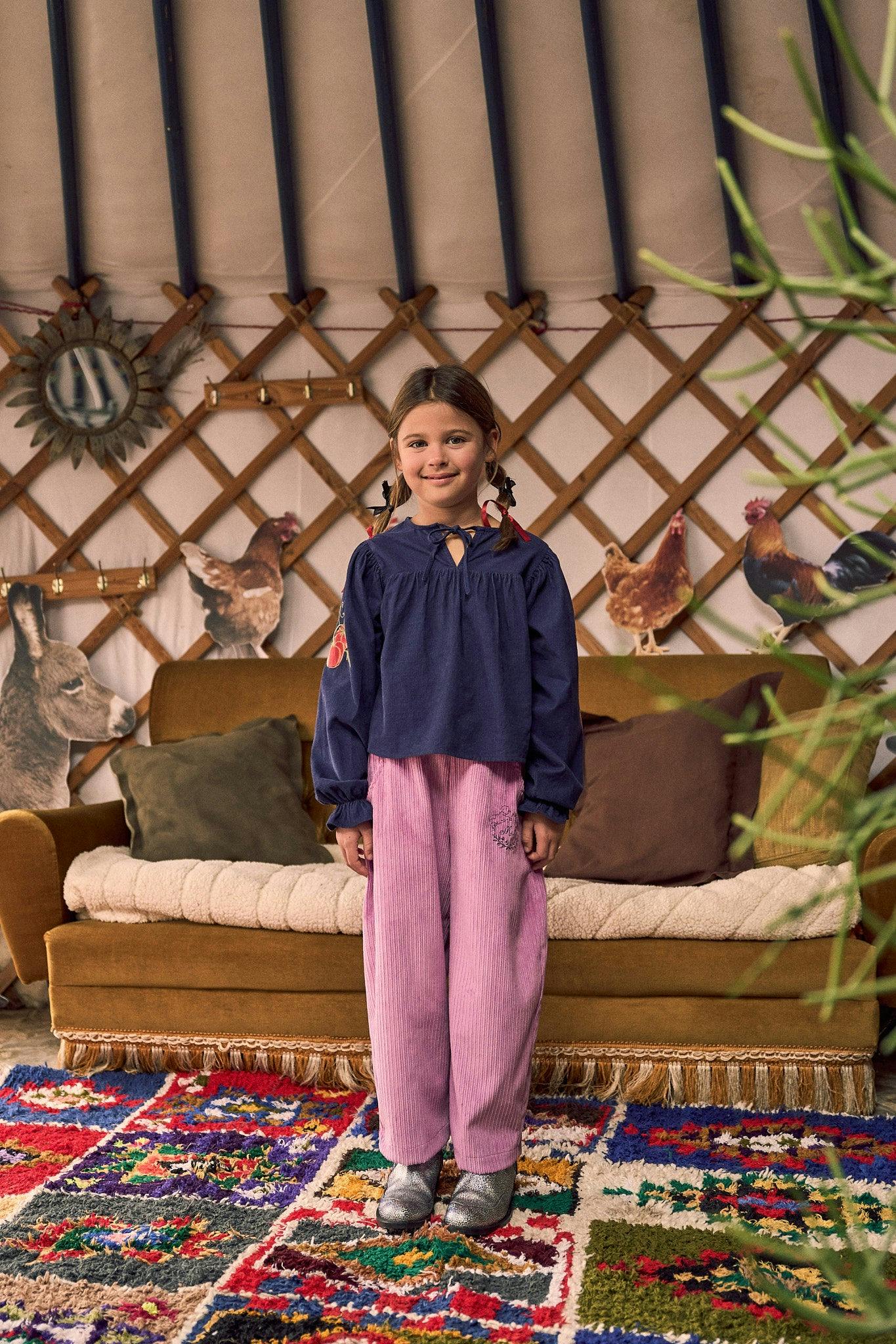 CORDUROY PANTS PINK