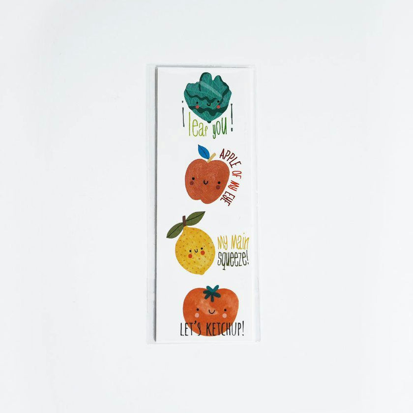 Little Chef Fruit and Veggie Temporary Tattoos