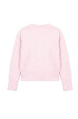 Gracie V-neck Cardigan Sweater - Pink