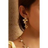 Iris Blossom Earrings