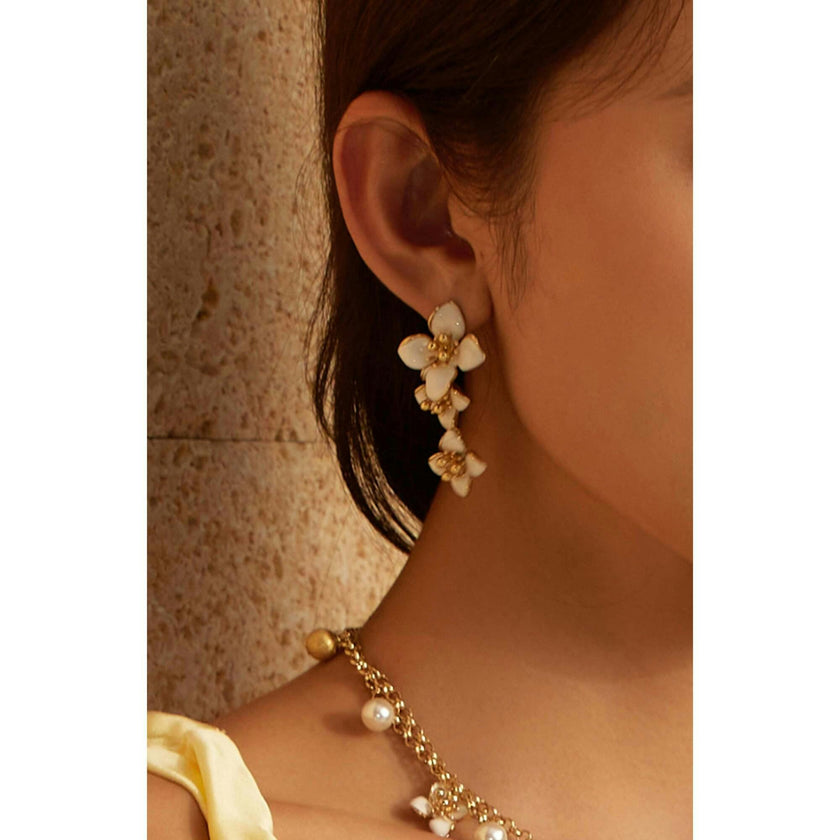 Iris Blossom Earrings