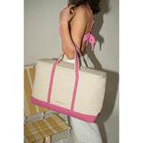 Insulated Small Wicker Snack Clutch