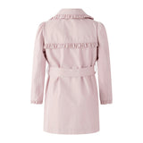 Frill Edge Trench Coat