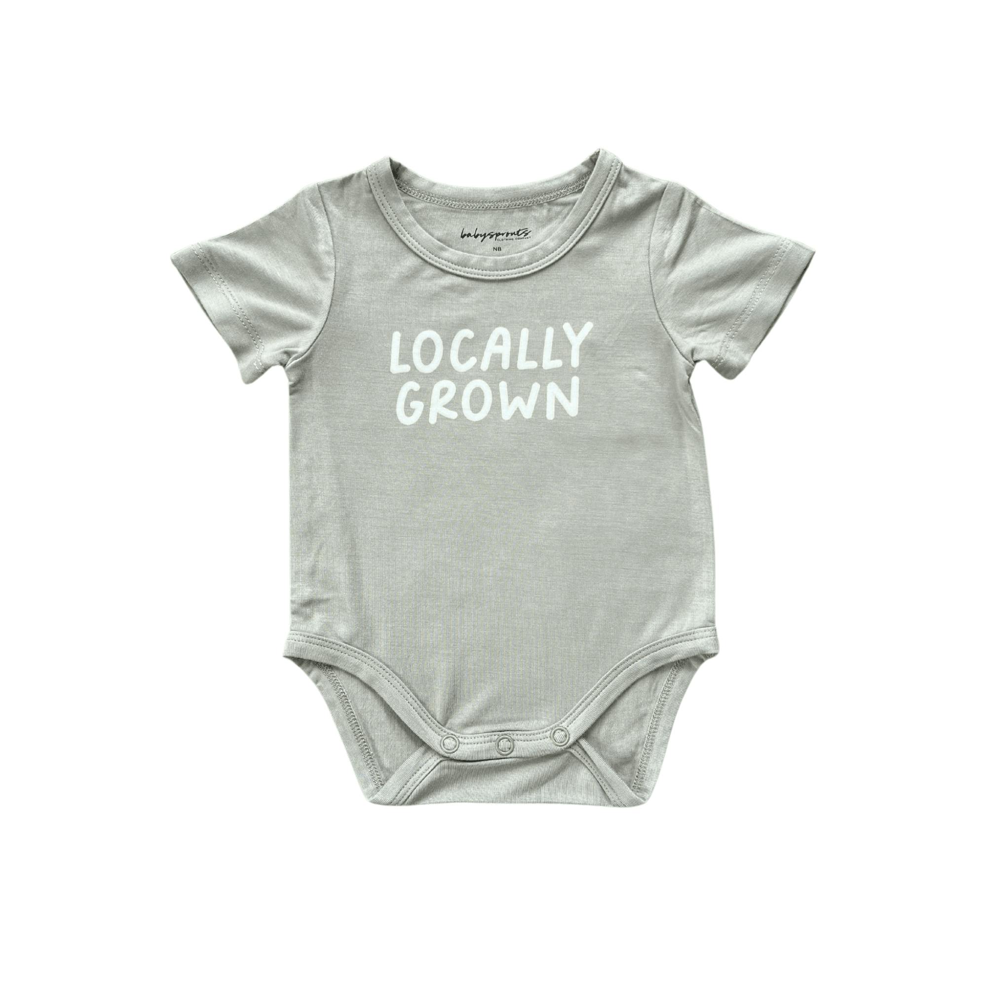 Baby Short Sleeve Bodysuit Retro America