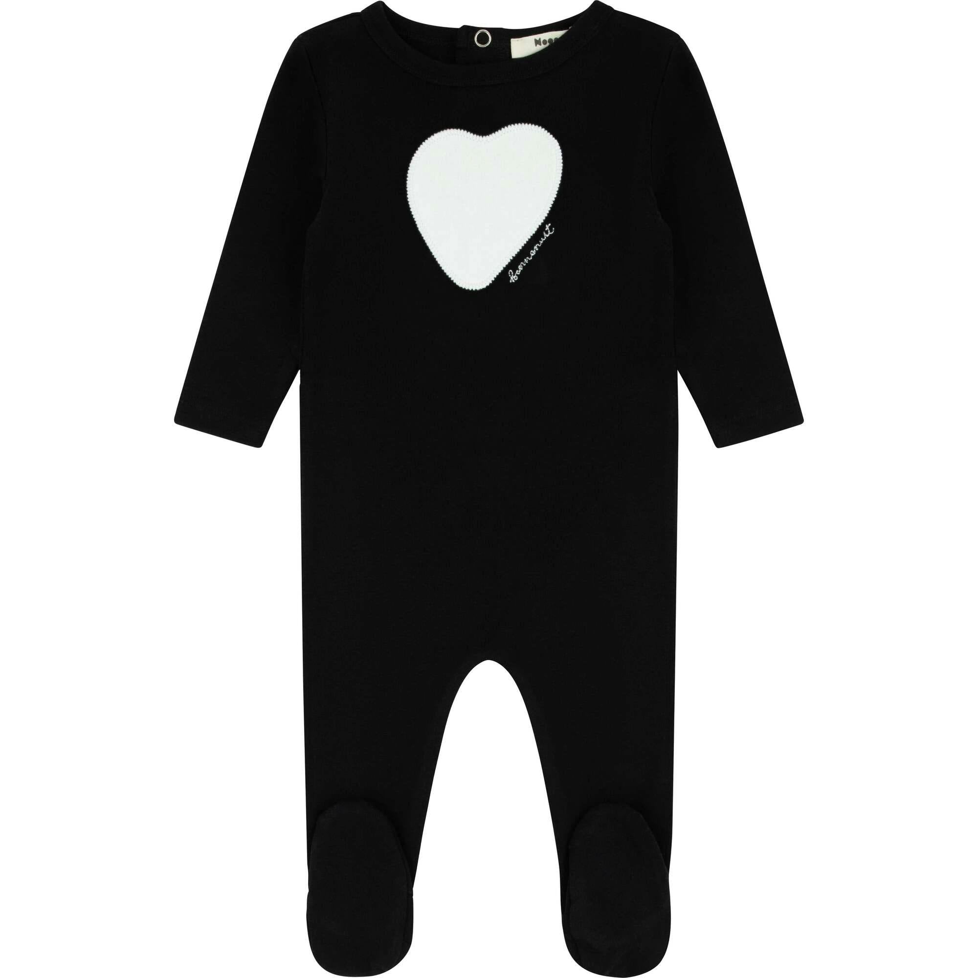 Heart/Star Footie, Girls