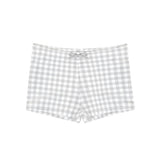 boys dove grey gingham brief
