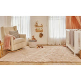 Floral Field Washable Wool Area Rug