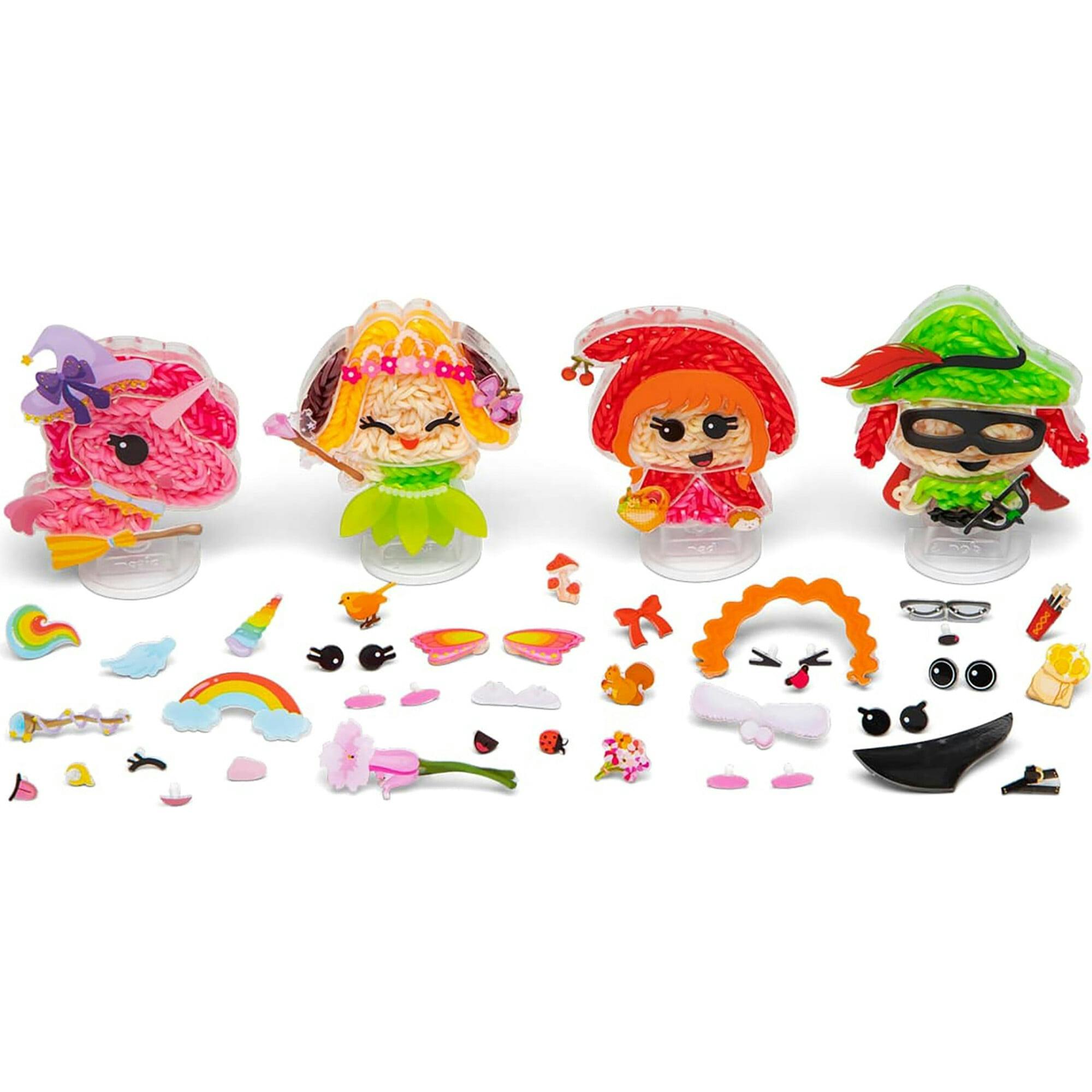Rainbow Loom: Loomies Fairy Tale Figurines - 4 Character Rubber Band Kit