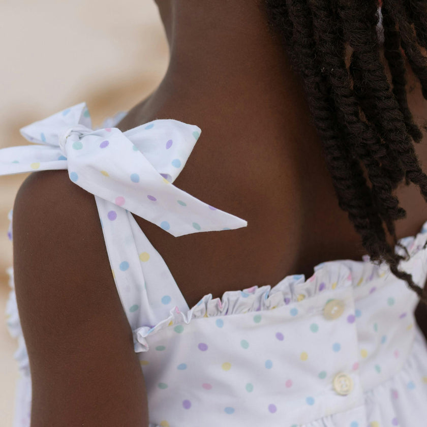 The Daisy Dress in Dunmore Dot