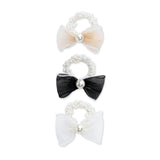Sheer Bow Scrunchie Set