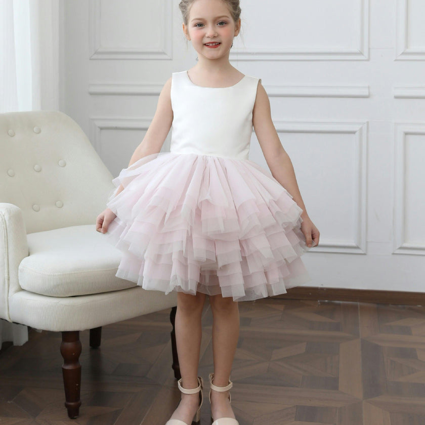 Pink Selene Tulle Dress