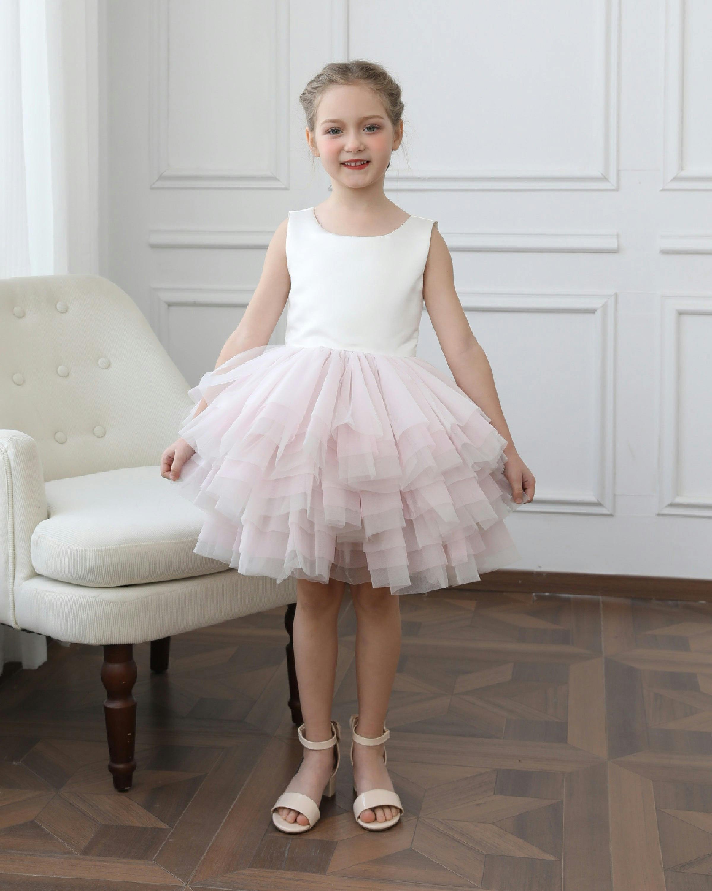 Pink Selene Tulle Dress