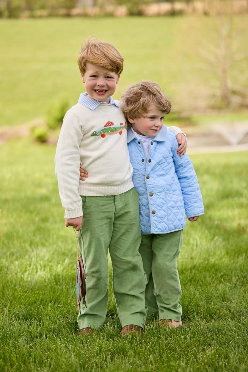 Pull On Pants - Watercress Corduroy