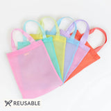 Rainbow Organza Party Bags