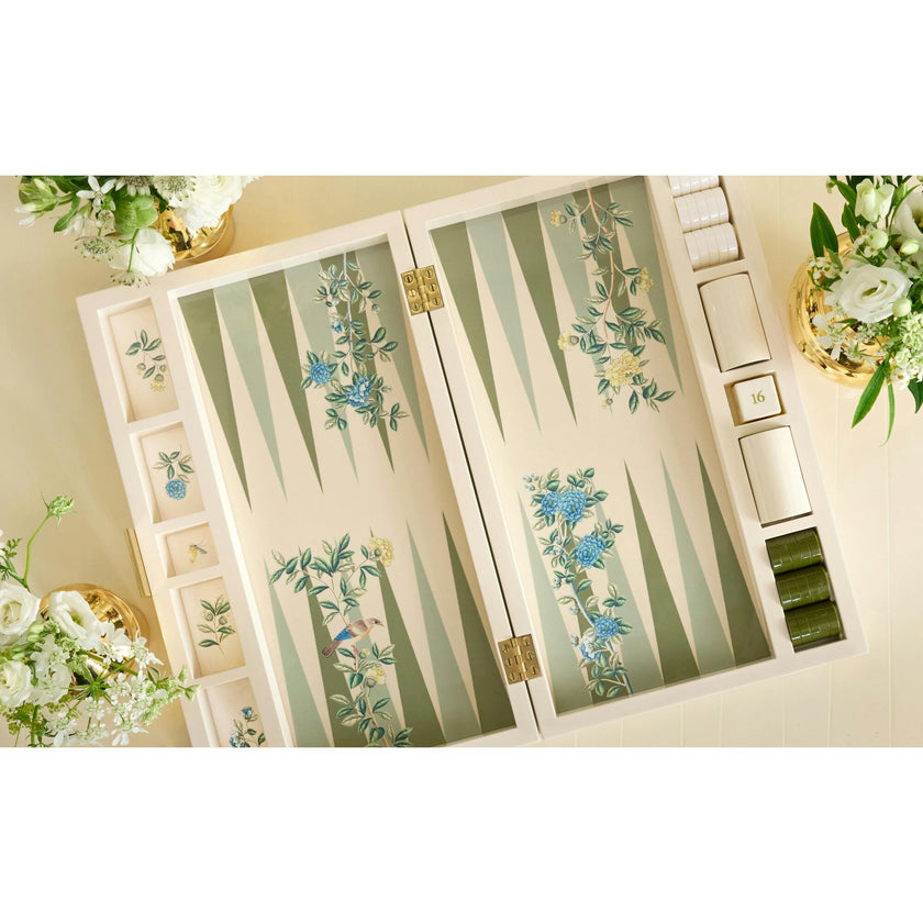Aerin X Gracie Lacquer Backgammon Set