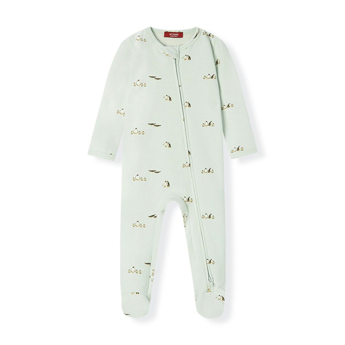 Lil' Stretch Fleece Zipper Footed Romper