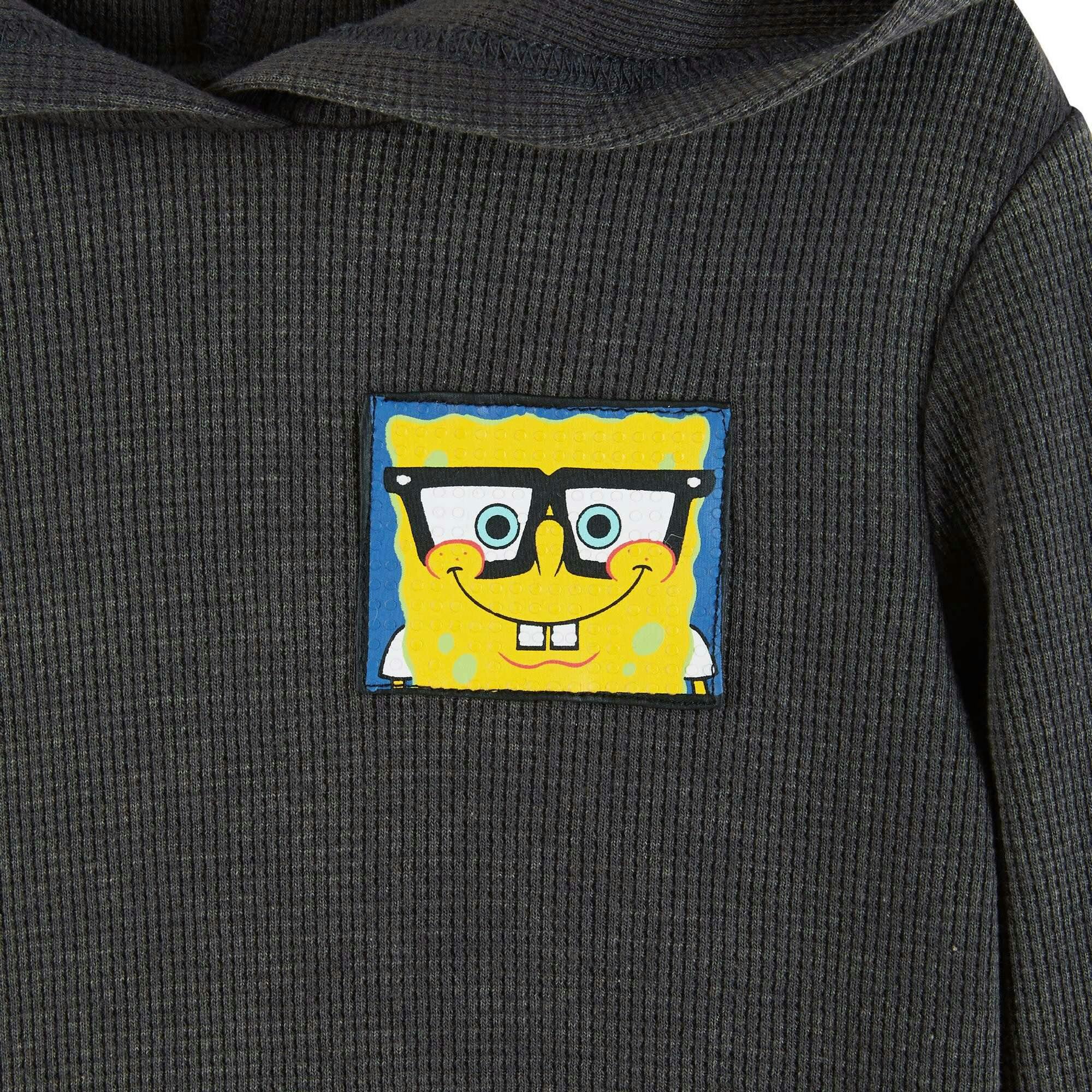 SpongeBob SquarePants™ x Andy & Evan® | Infant Hooded Waffle Tee Jogger Set