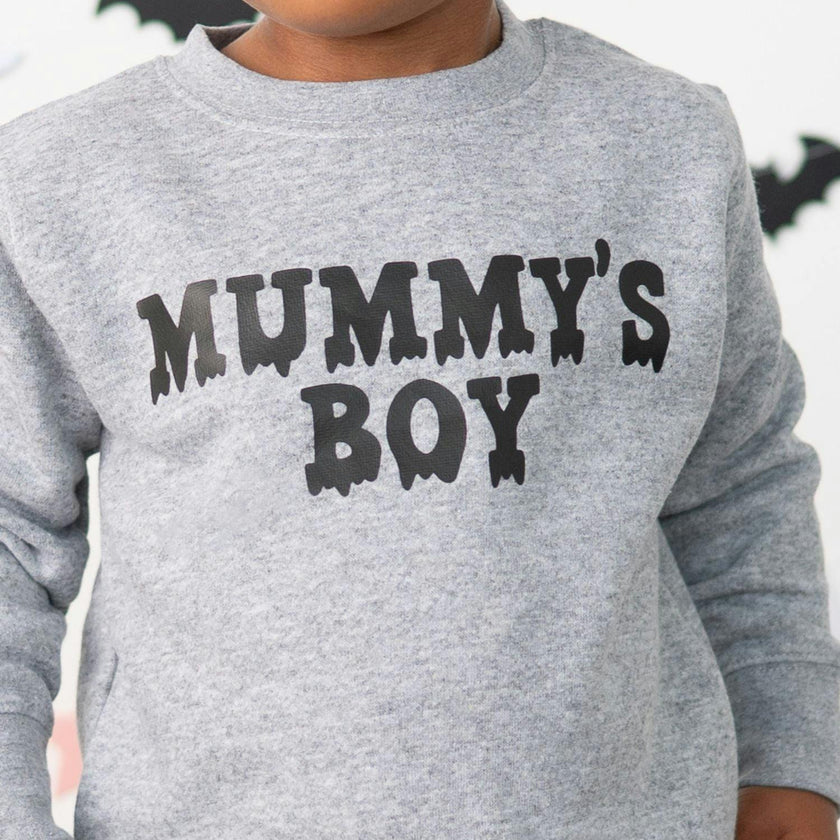 Mummy's Boy Halloween Sweatshirt