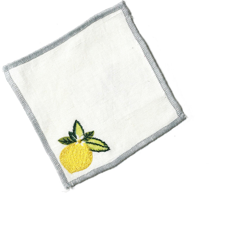 Lemon Citrus Cocktail Napkins