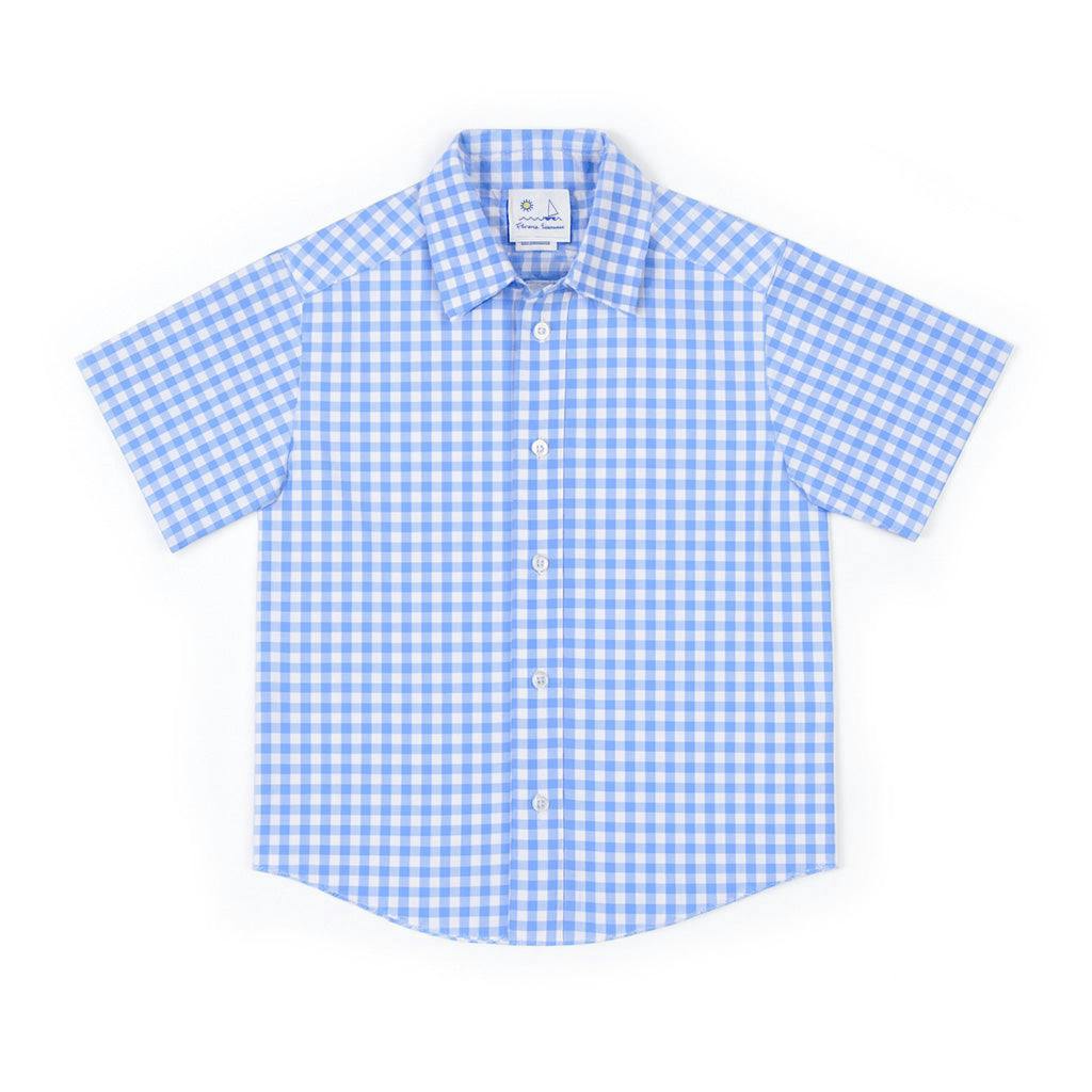 Gingham Camp Shirt