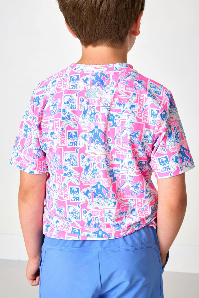 drippy print practice shirt