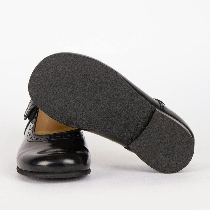 Hampton Classics Katherine School Shoes in Black