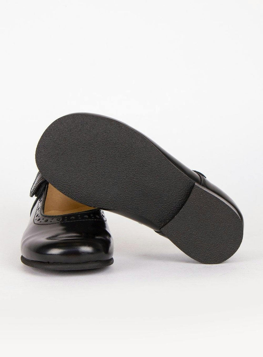 Hampton Classics Katherine School Shoes in Black