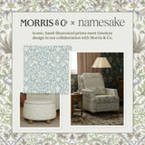 Namesake Morris & Co. x Namesake Tuffet Storage Ottoman