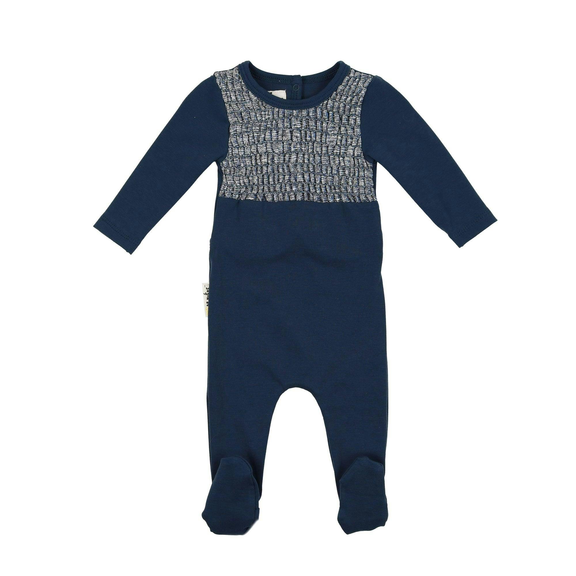 Boys Smocked Footie