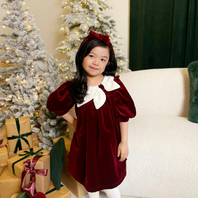 Cotton Velvet Rosemoor Dress