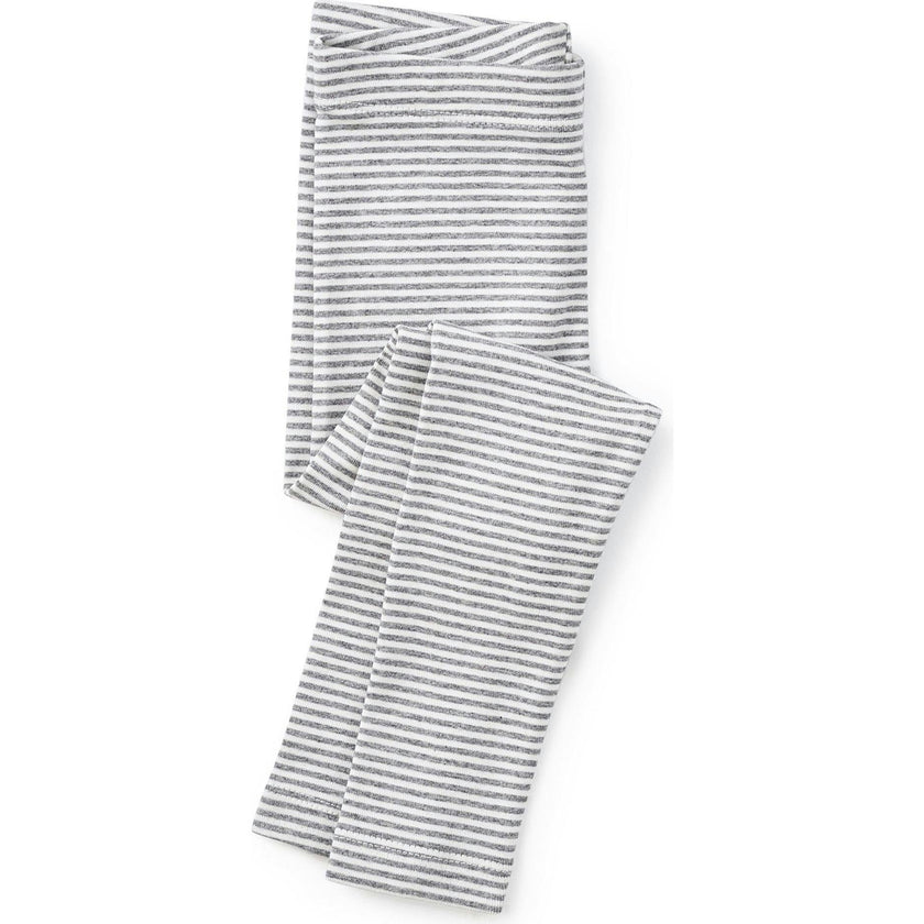 Striped Leggings, Grey