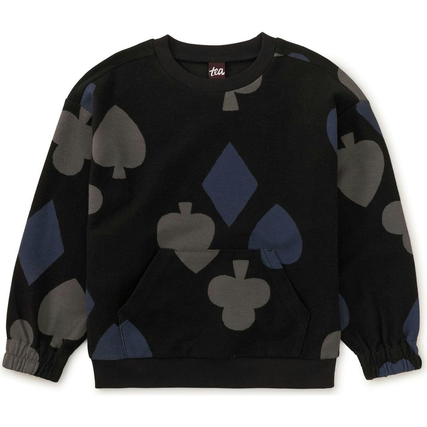 Printed Kanga Popover, Blue