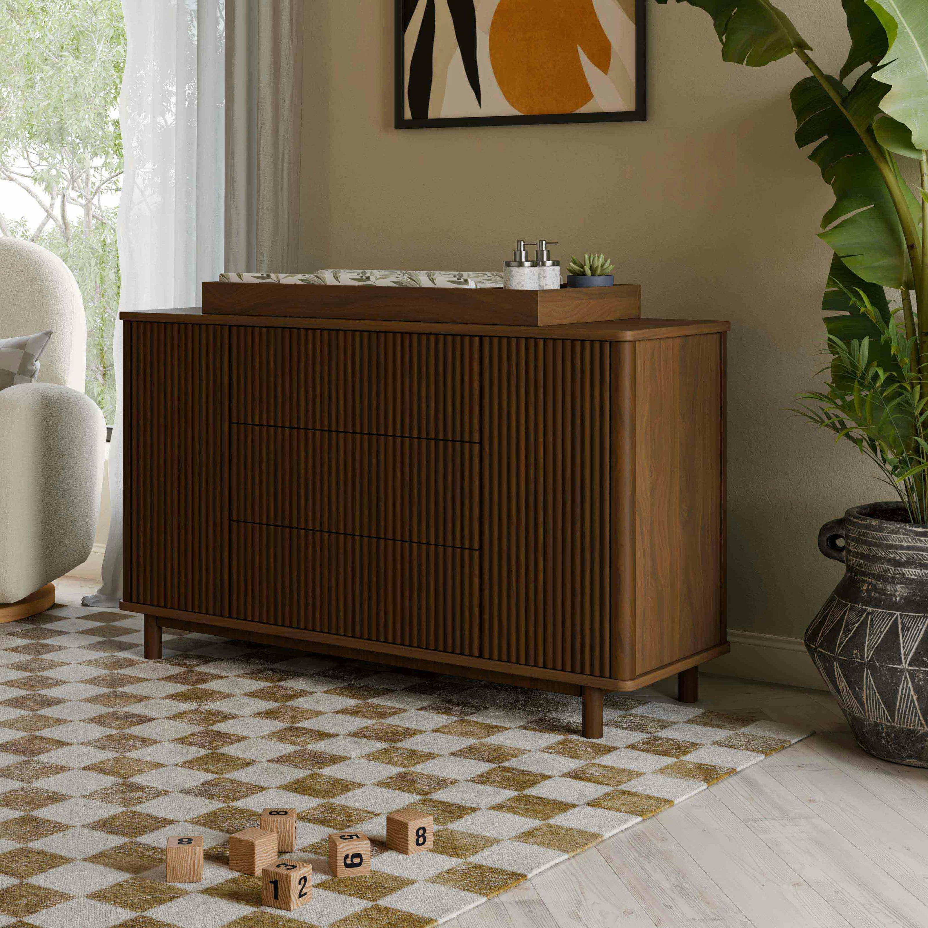 Pogo Tambour Extra Wide Assembled Dresser (58
