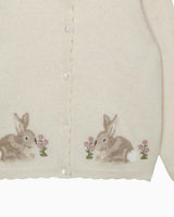 Bunny Cardigan in Winter White