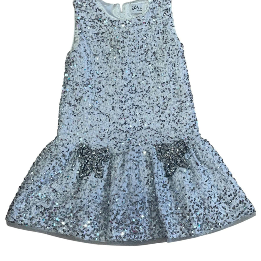 Shimmer Bow Party Dress