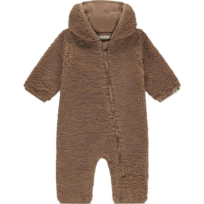 Soft Fleece Plush Teddy Romper