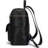 Monaco Diaper Bag | Ebony Black