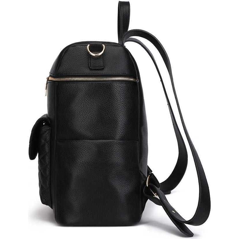 Monaco Diaper Bag | Ebony Black