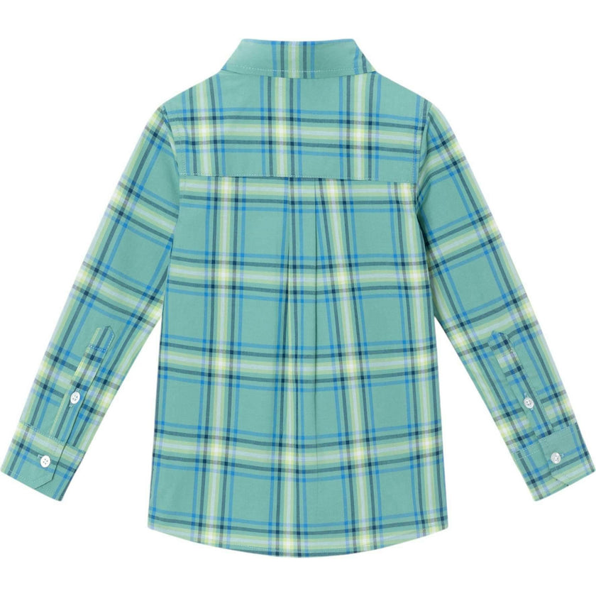 Kids Plaid Buttondown Shirt
