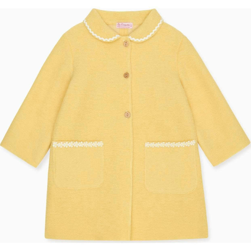 Lemon Henrietta Girl Coat