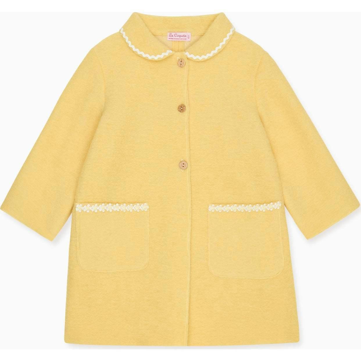 Lemon Henrietta Girl Coat