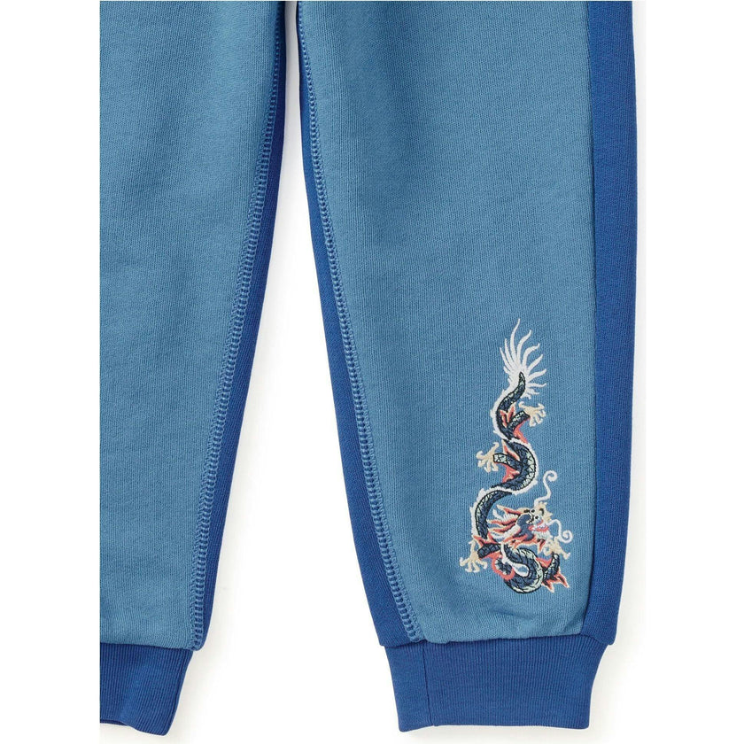 Colorblock Joggers, Blue