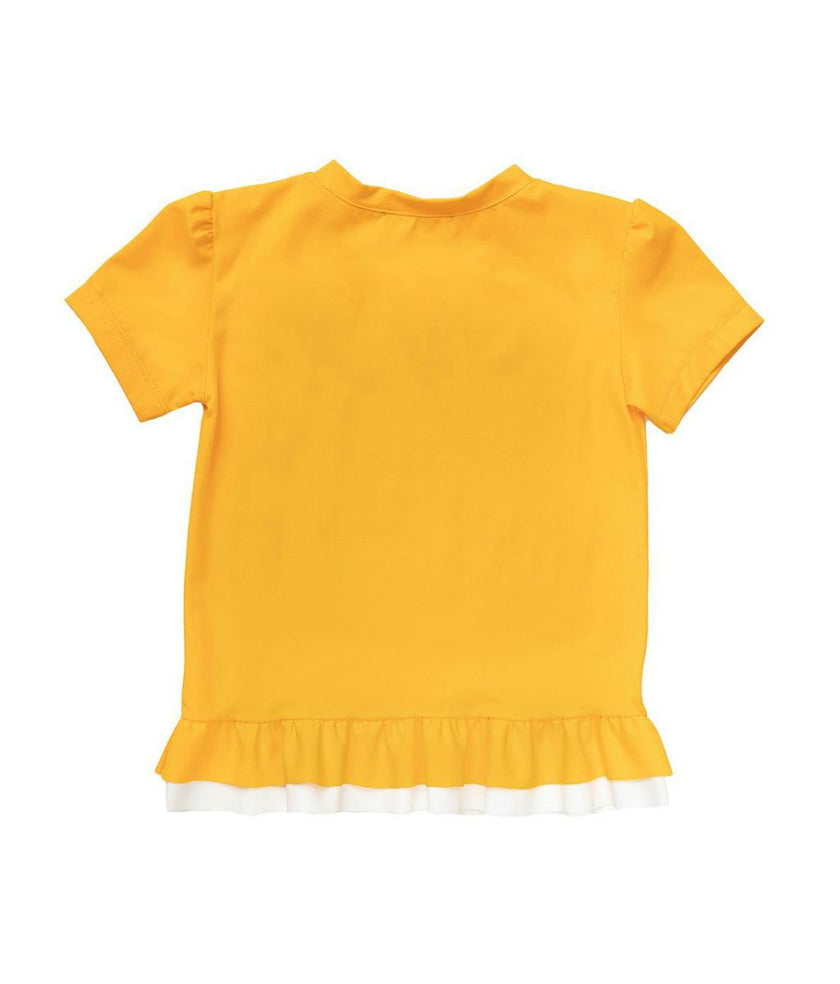 Rashguard Lilia - Mango yellow and ivory
