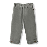 Grey Corduroy Pocket Pants