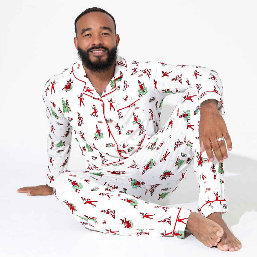 The Elf On The Shelf Bamboo Men's Pajama Set