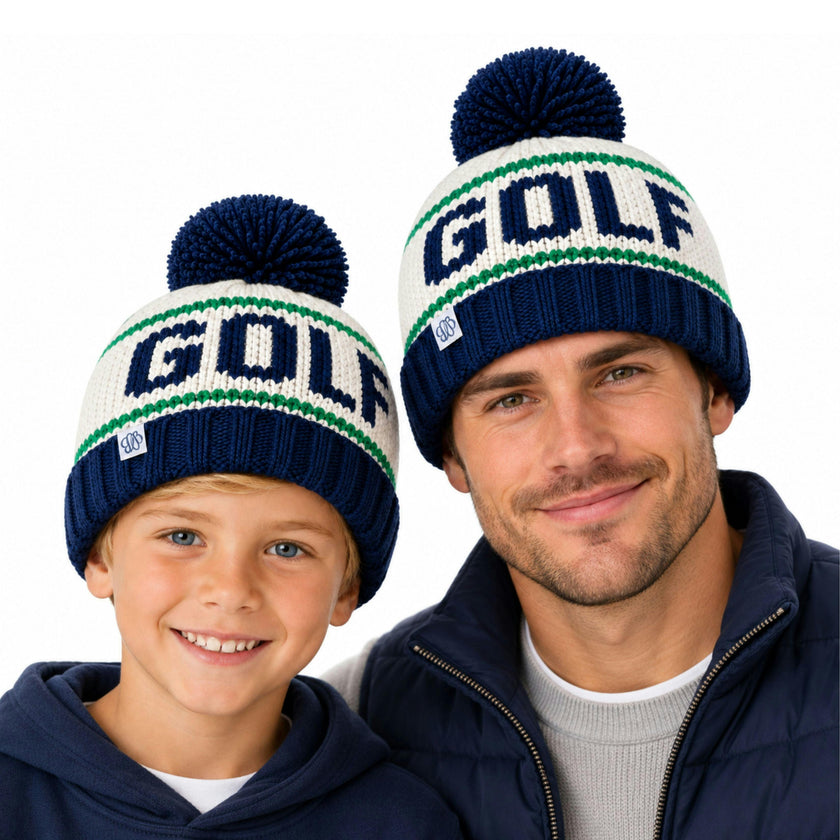 Adult GOLF Bobble Hat